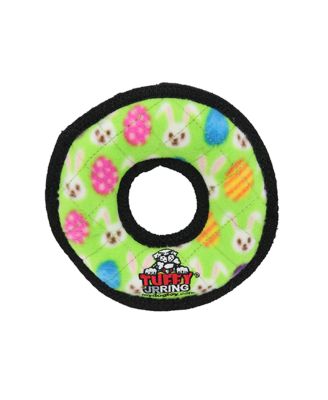 Tuffy Holiday Jr Ring Egg , Dog Toy