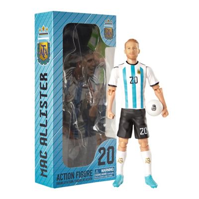 Banbo Toys Alexis Mac Allister Argentina 10-Point Articulated 8" Action Figure, Ages 14+