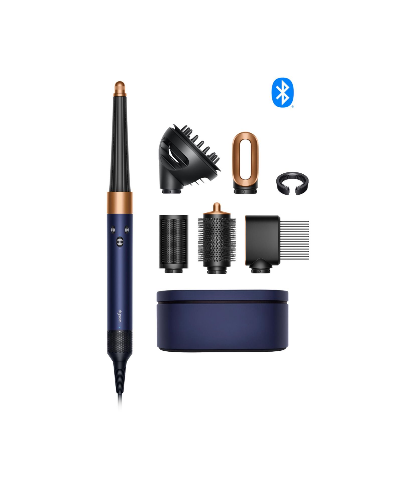Стайлер Dyson Airwrap i.d. multi-styler Curly+Coily | Prussian blue/Rich Copper