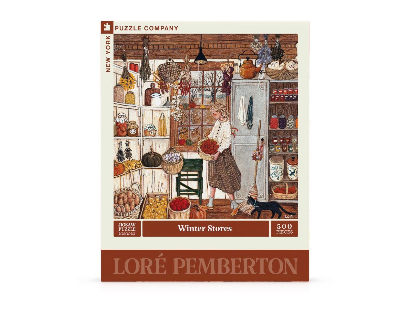 Пазл New York Puzzle Company Winter Stores на 500 деталей