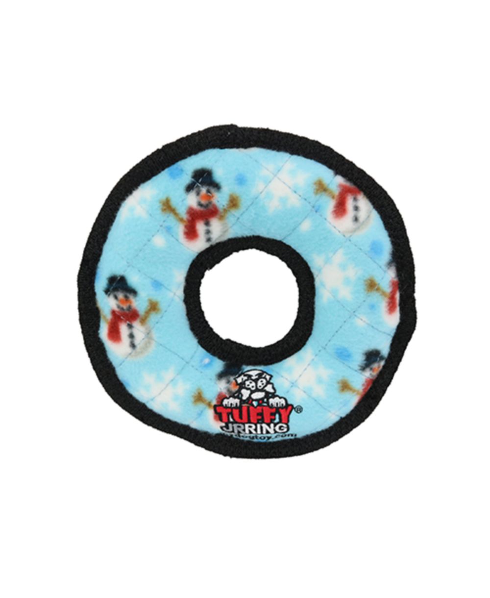 Игрушка для собак Tuffy Holiday Jr Ring Snowman