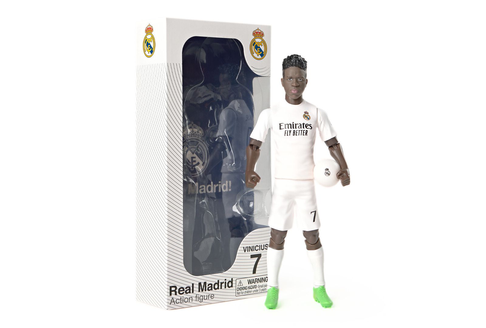 Коллекционная фигурка Banbo Toys SOCKERS Real Madrid Vinicius 8"
