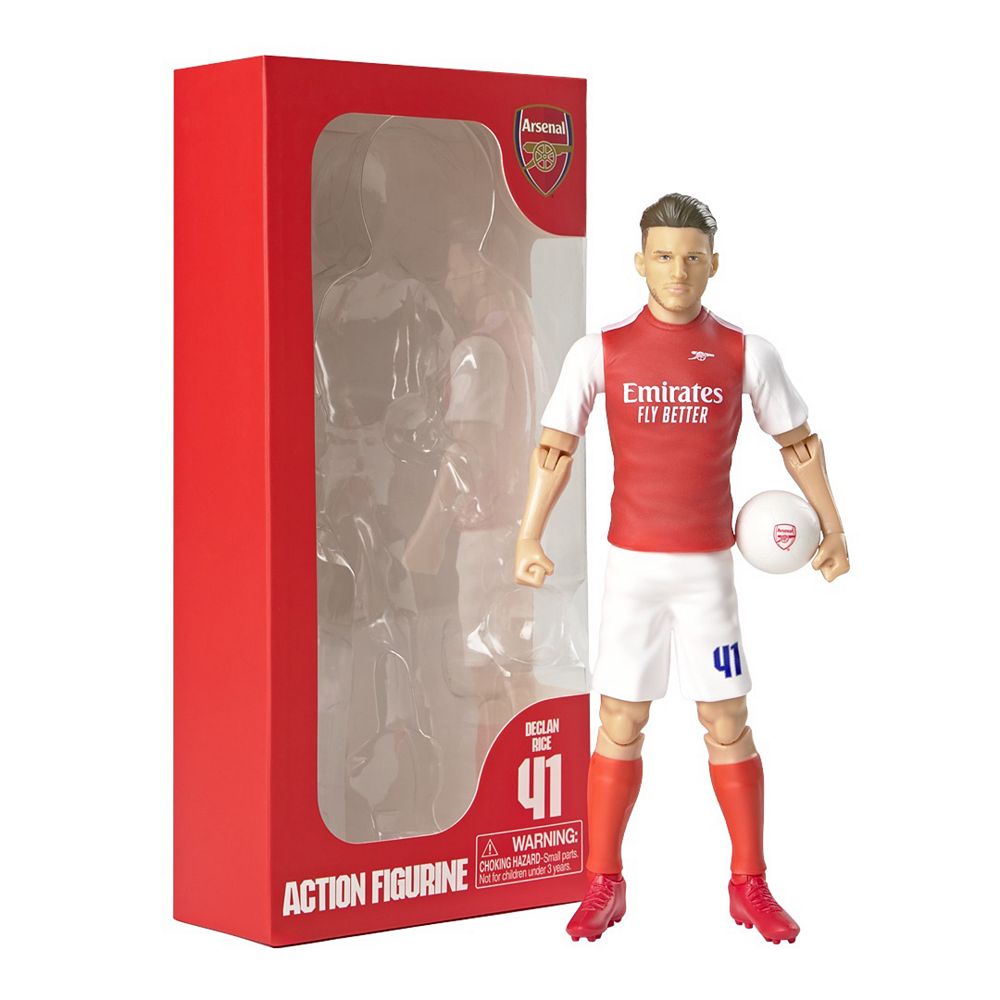 Banbo Toys SOCKERS Arsenal Declan Rice 8" Collectible Soccer Action Figure