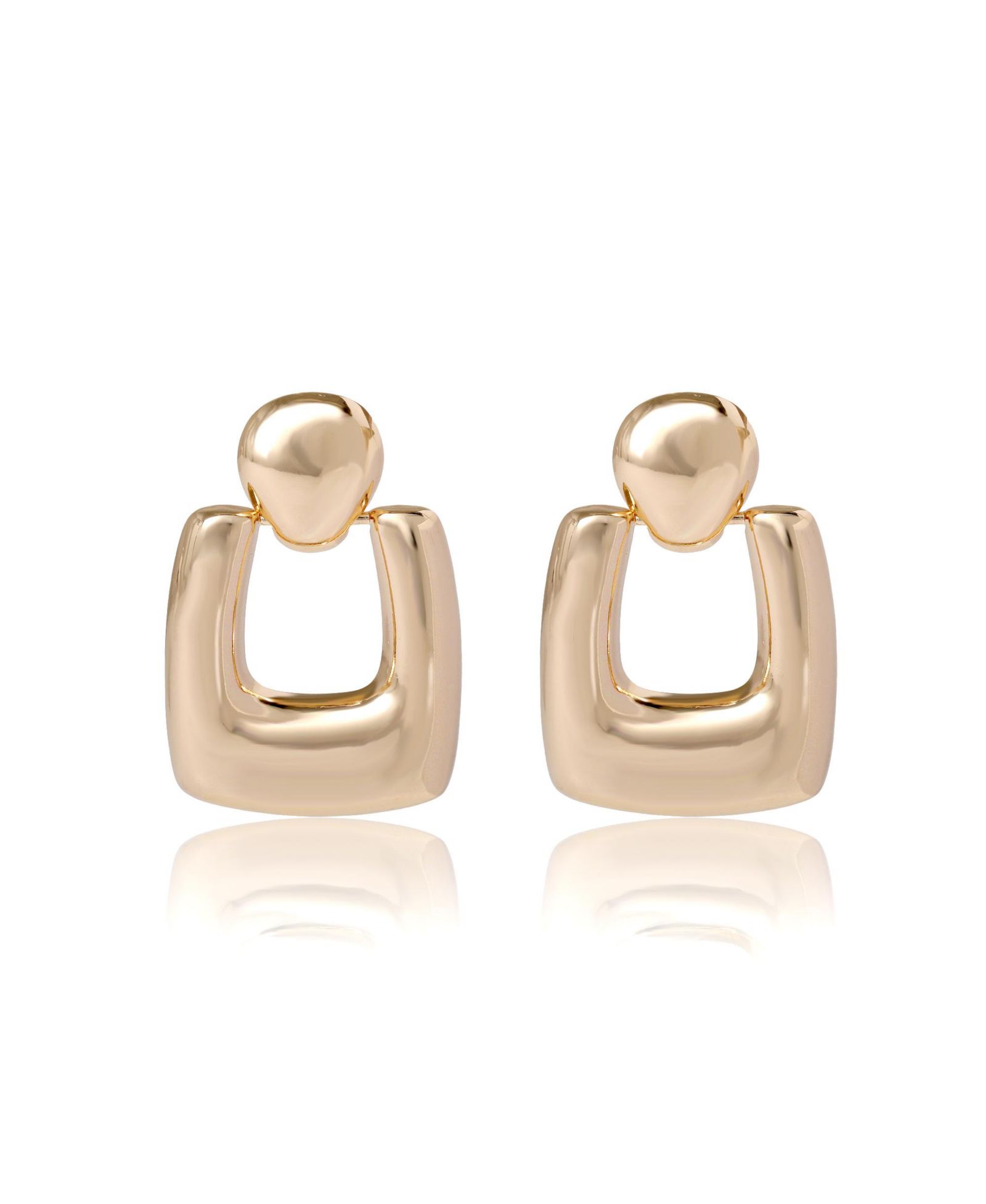 Серьги BCBG Retro Rectangle Drop