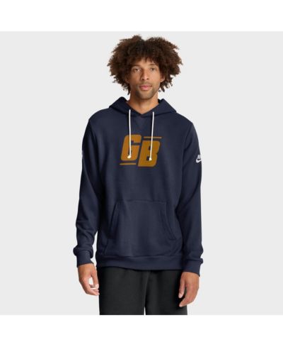 Мужское худи Nike Navy Green Bay Packers The 1923 Classic Sideline Dri-FIT