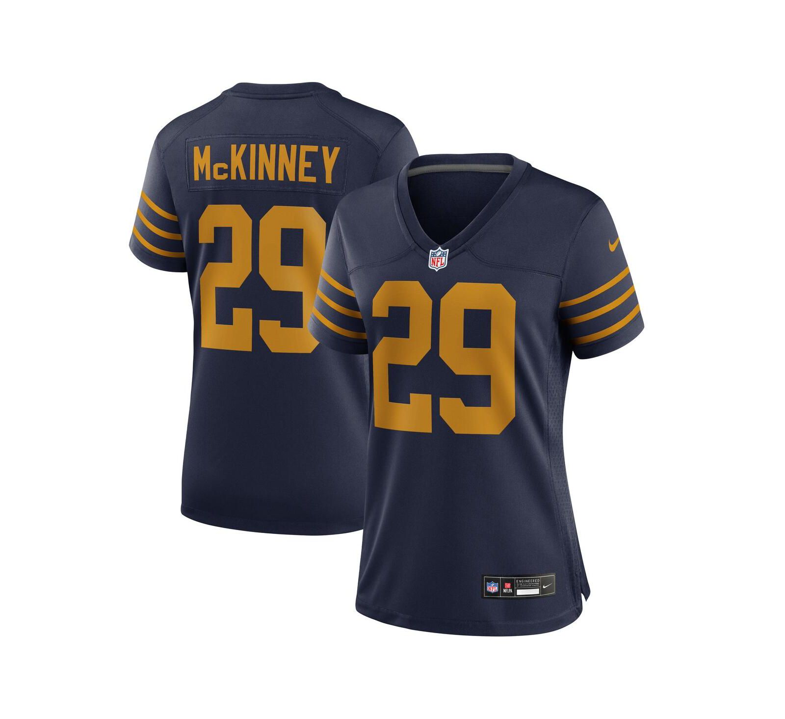 Женская джерси Nike Xavier McKinney Green Bay Packers The 1923 Classic Game