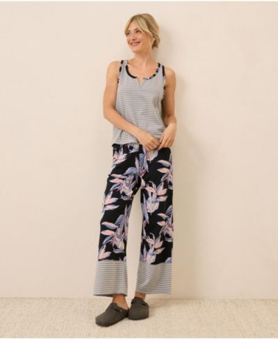 Pact Women's Organic Cotton Staycation Sleep Tank