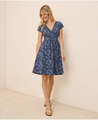 Pact Женское платье Fit & Flare Crossover