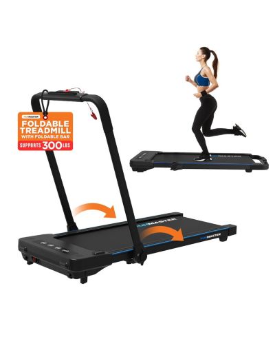 Lifemaster RunMaster беговая дорожка 2-в-1, складная, с мотором 2.5HP, Bluetooth, большая лента, 12 программ