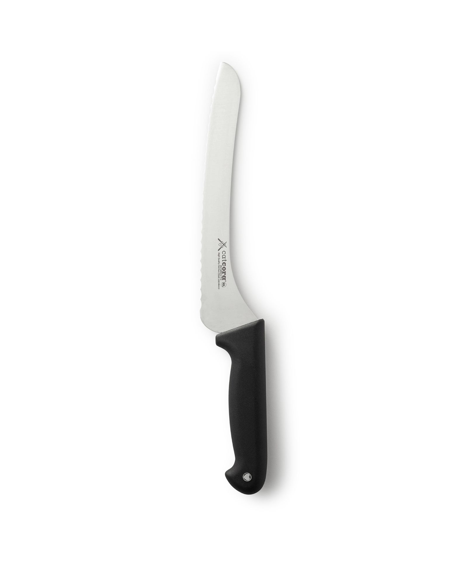 Cat Cora Cutlery-Pro 9" Soft-Grip Handle Offset Serrated Bread Knife