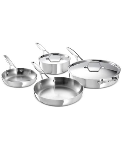 Calphalon Premier Stainless Steel 6-Piece Cookware Set