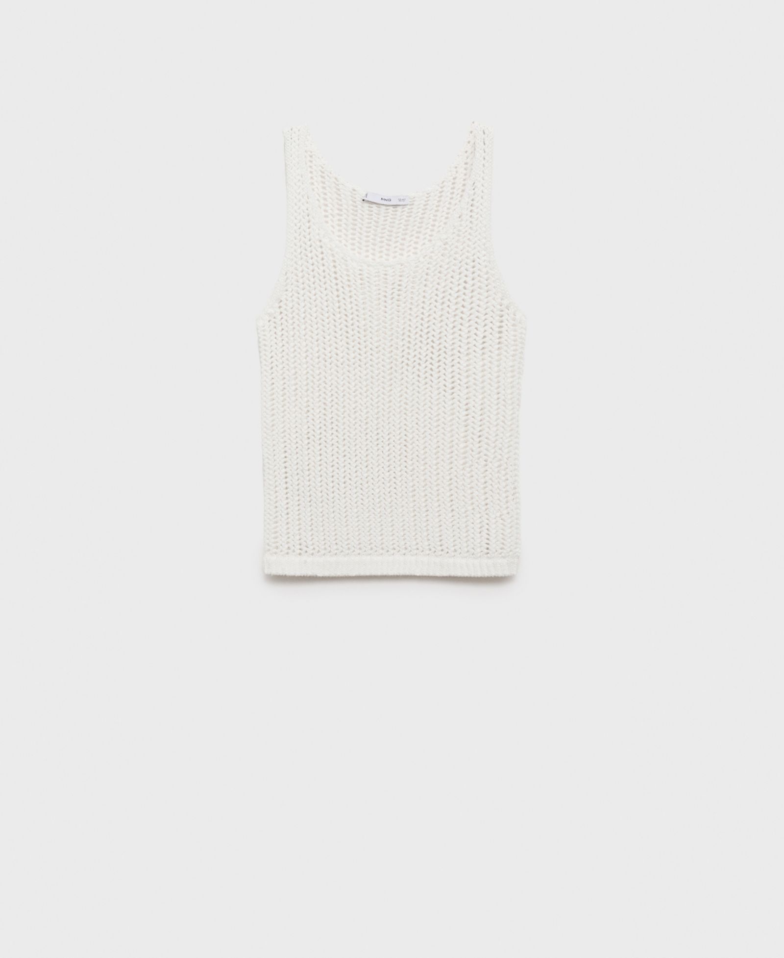 Mango Women's Straps Crochet Top