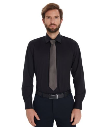 Alfani Men's Solid Slim-Fit Dress Shirt, Macy's Exclusive