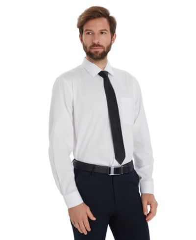 Club Room Men's Pinpoint Solid Dress Shirt, Macy's Exclusive