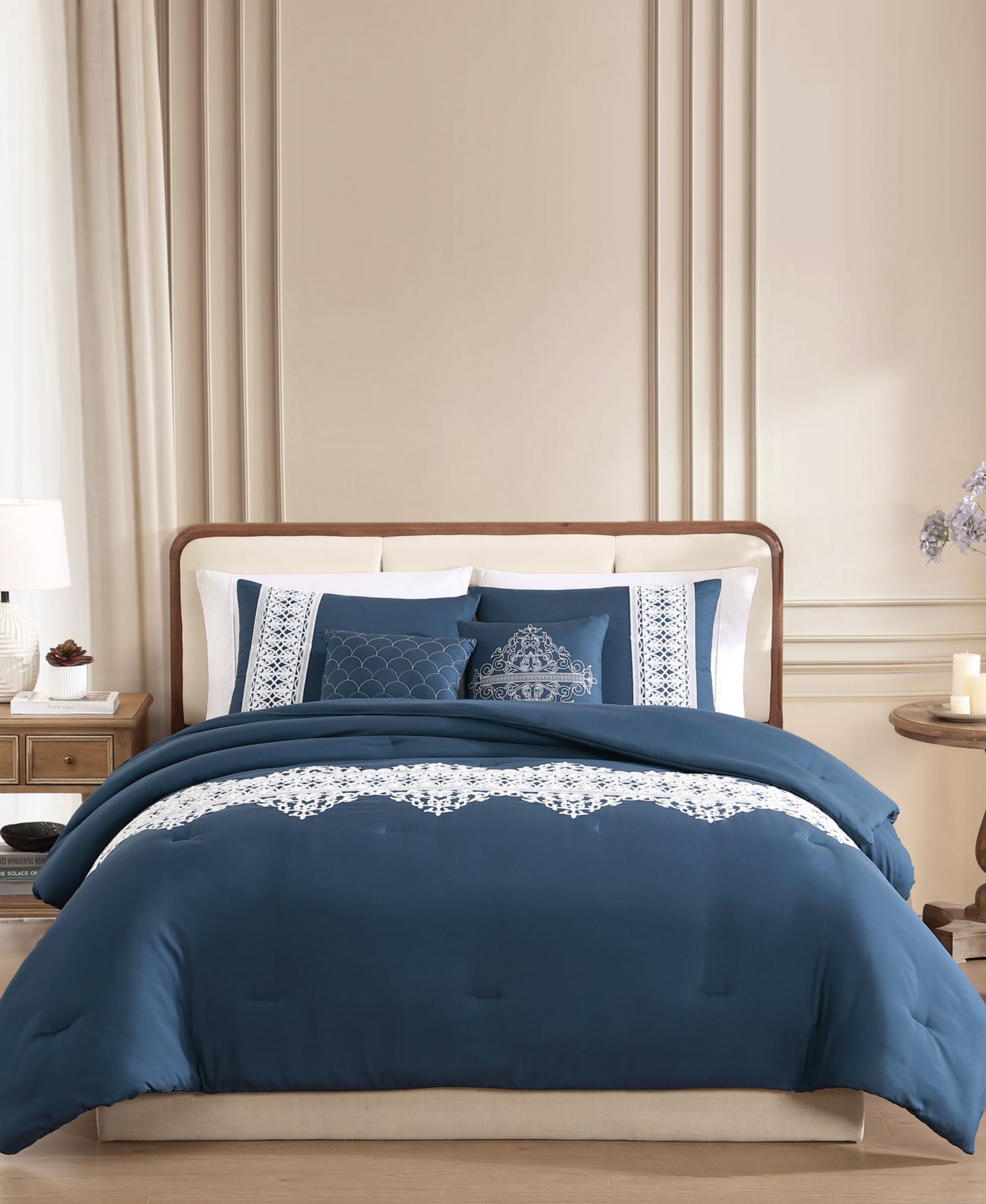Macy's Jaylyn Embroidered 5-Pc. Comforter Sets