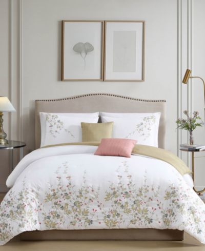 Macy's Jansy Embroidered 5-Pc. Comforter Sets