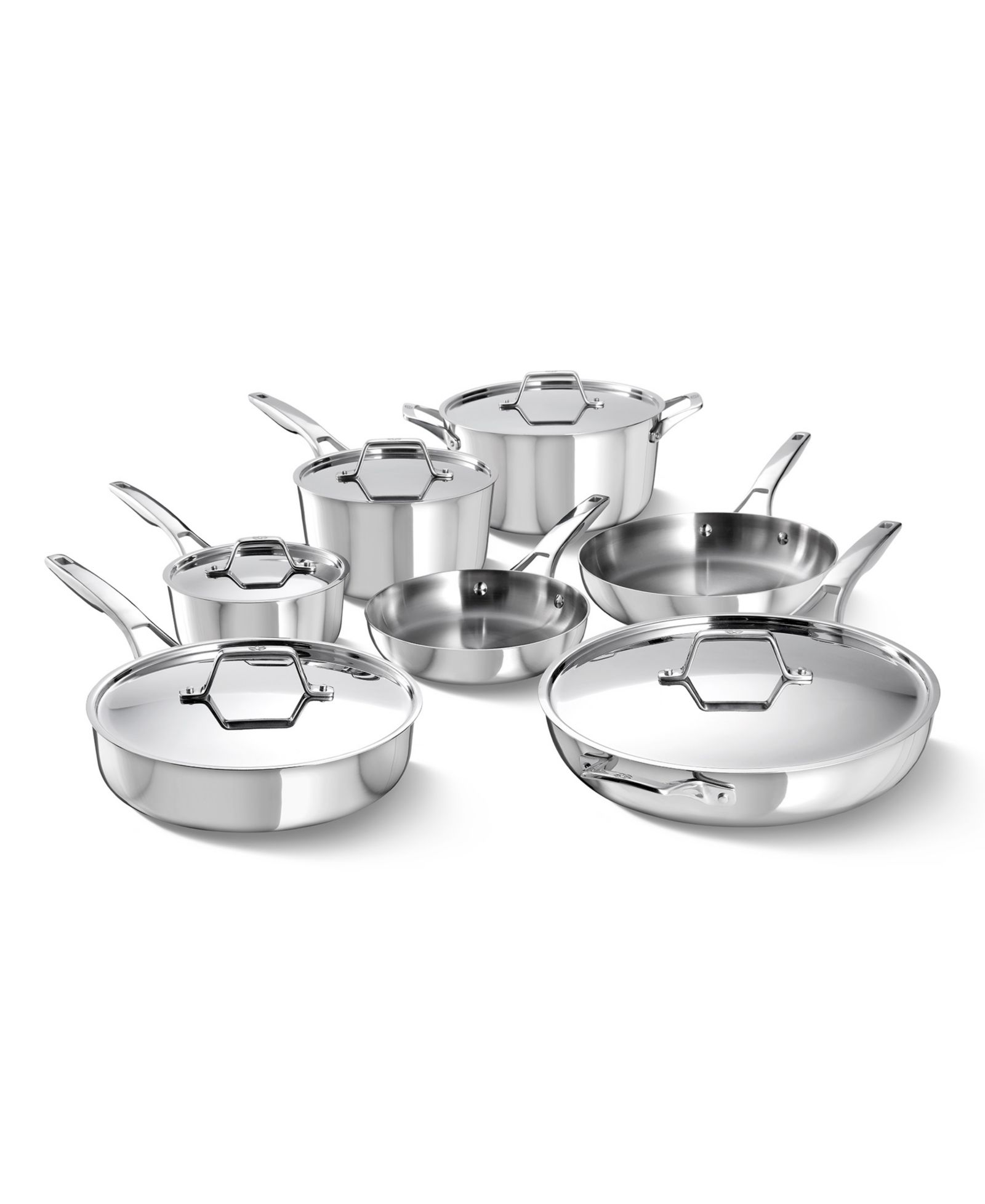 Calphalon Premier Stainless Steel 12-Piece Cookware Set