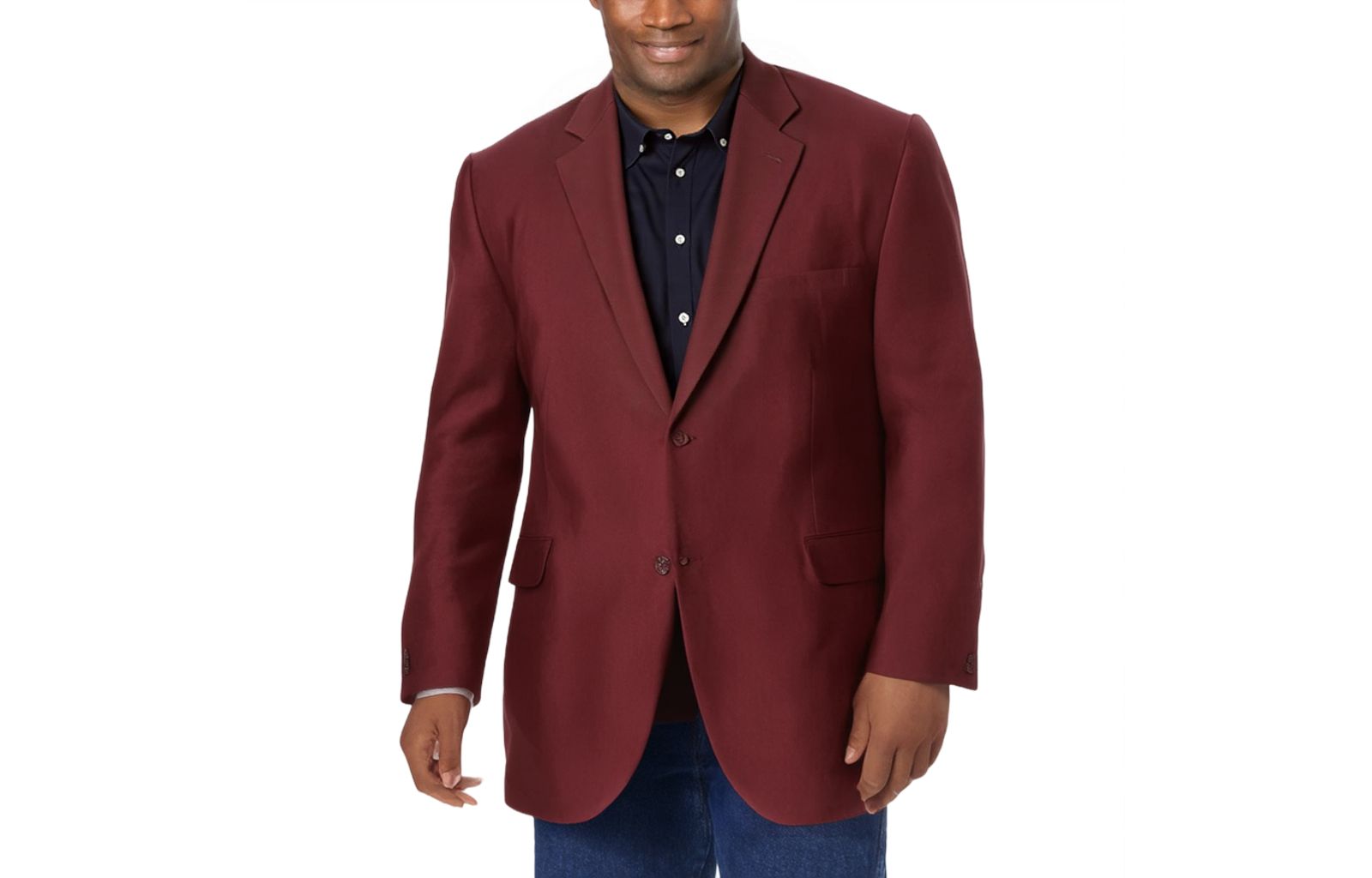 KingSize Men's Microsuede Blazer