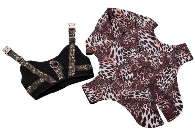 Комплект Natori Leopard Raincoat & Harness Set - L