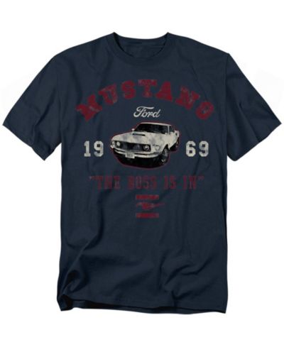 Mustang Big & Tall Ford The Boss Is In T-Shirt