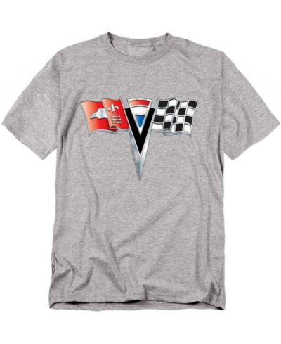 Мужская футболка Corvette Chevrolet 2nd Gen Vette Nose Emblem