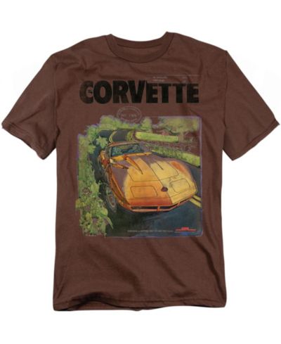 Corvette Big & Tall Винтажная футболка Chevy Poster