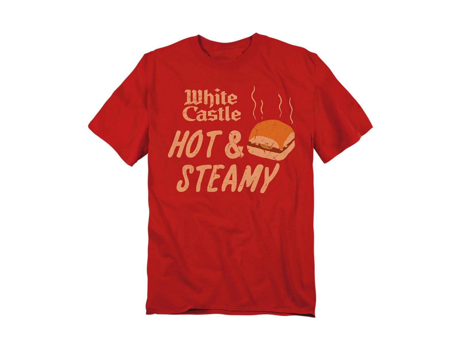 Мужская футболка White Castle Hot & Steamy