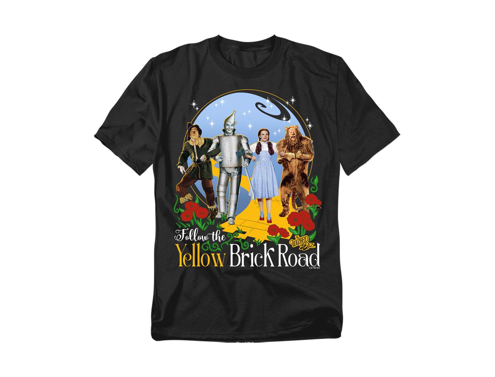 Wizard Of Oz Big & Tall The Yellow Brick Road T-Shirt