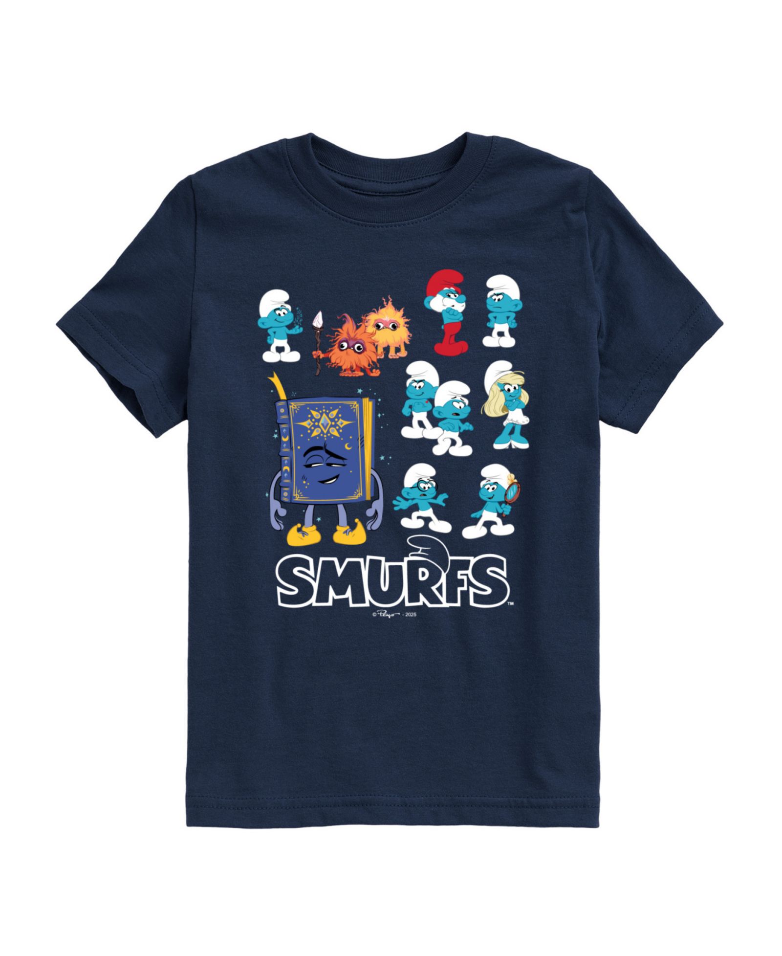 Детская футболка Smurfs с графикой персонажа