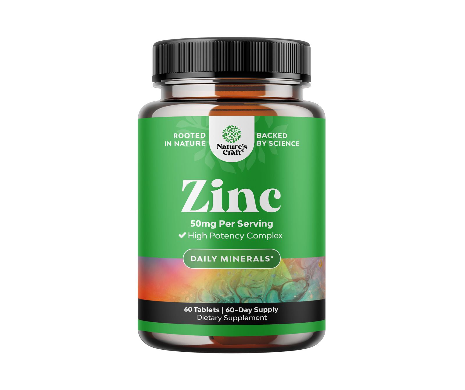 Биодобавка Nature's Craft Zinc Advanced Complex, 60 таблеток