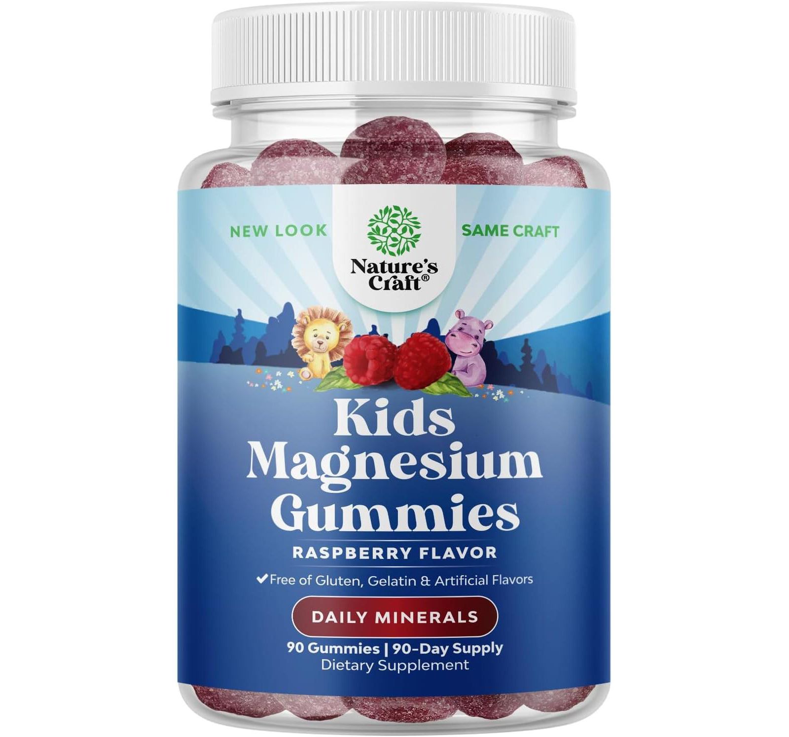 Детские жевательные витамины Nature's Craft Magnesium, 90 шт