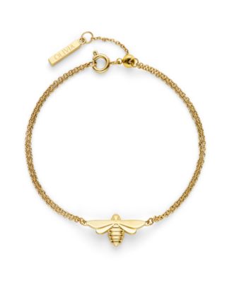 Olivia Burton браслет из нержавеющей стали с золотым покрытием Honey Bee
