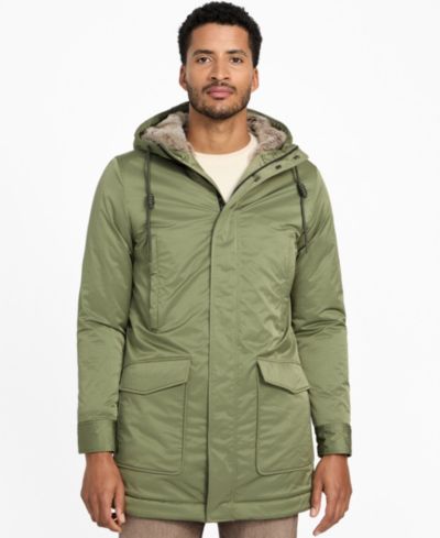 GUESS Men's Hooded Parka Jacket
