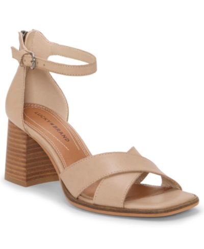 Smoke Gray/Light Brown Leather