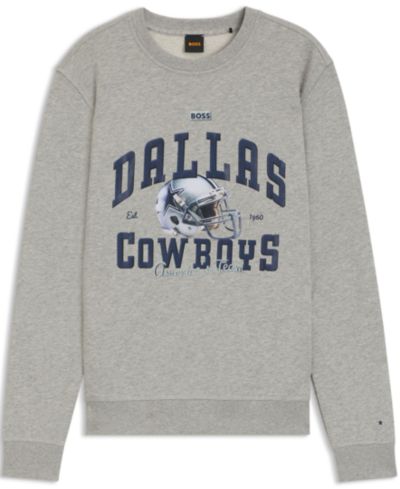 Свитшот BOSS x DALLAS COWBOYS с принтом шлема
