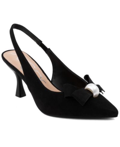 Sugar Женские туфли-лодочки Dazzy Bow Detail Pointed Toe Dress Pumps