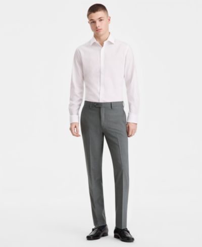 Мужские брюки Bar III Slim-Fit Wool Blend Suit Separates
