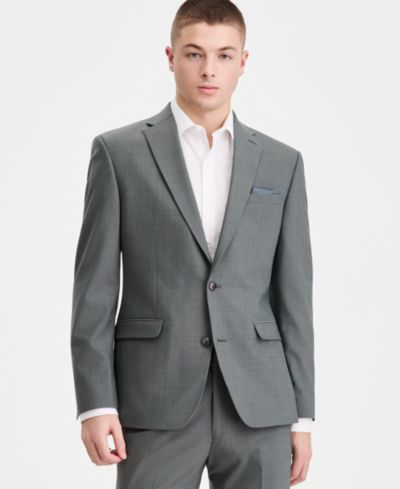 Мужской пиджак Bar III Slim-Fit Wool Blend Suit Separates