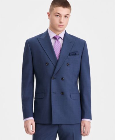 Bar III Мужской приталенный пиджак из смесовой шерсти, эксклюзив Macy's