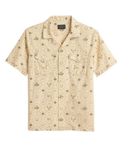Мужская рубашка Pendleton Short-Sleeve Collar
