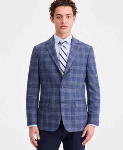 Tommy Hilfiger Men's Modern-Fit Patterned Blazer