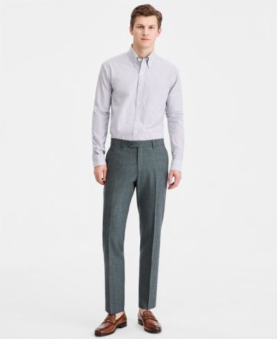 Мужские брюки Tommy Hilfiger Modern-Fit из шерсти, шелка и льна