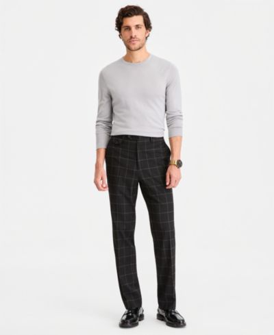 Мужские брюки Tayion Collection Classic-Fit Windowpane Suit Separates