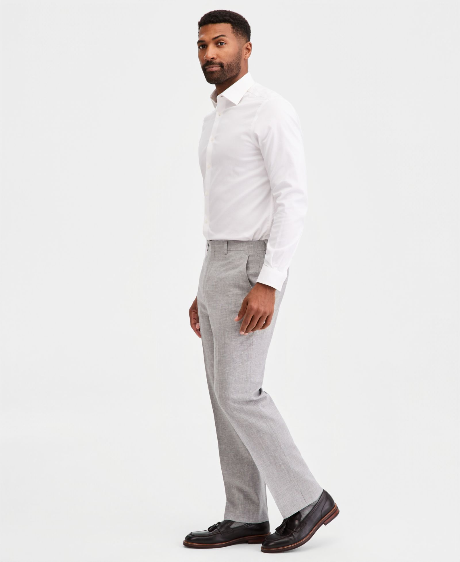 Michael Kors Мужской Classic-Fit Mini Houndstooth Suit Separate Pants