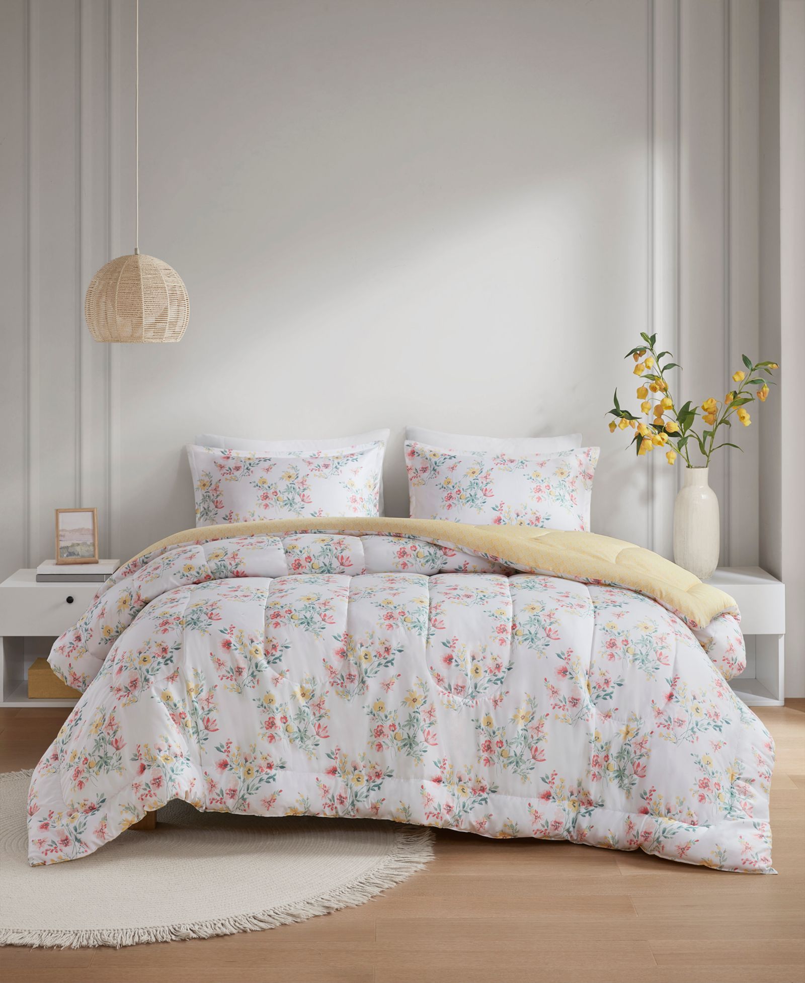 Macy's Charlotte Reversible 3-Pc. Comforter Sets