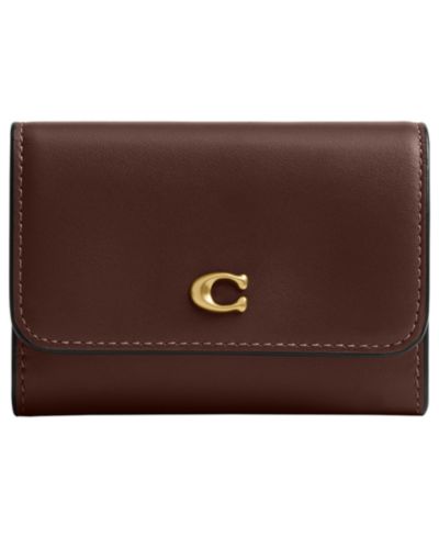 COACH Кошелек для карт из гладкой кожи Essential