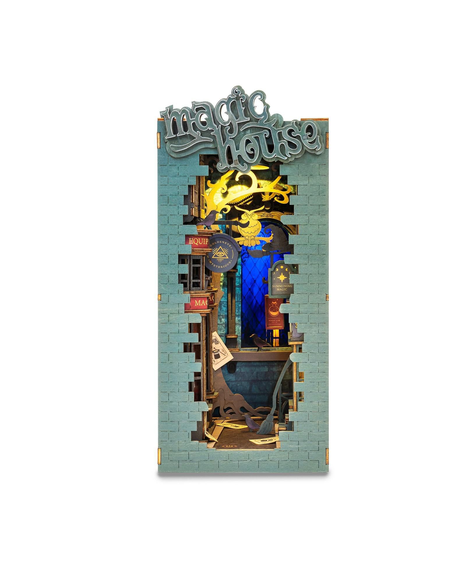 Деревянный 3D пазл ROBOTIME Magic House