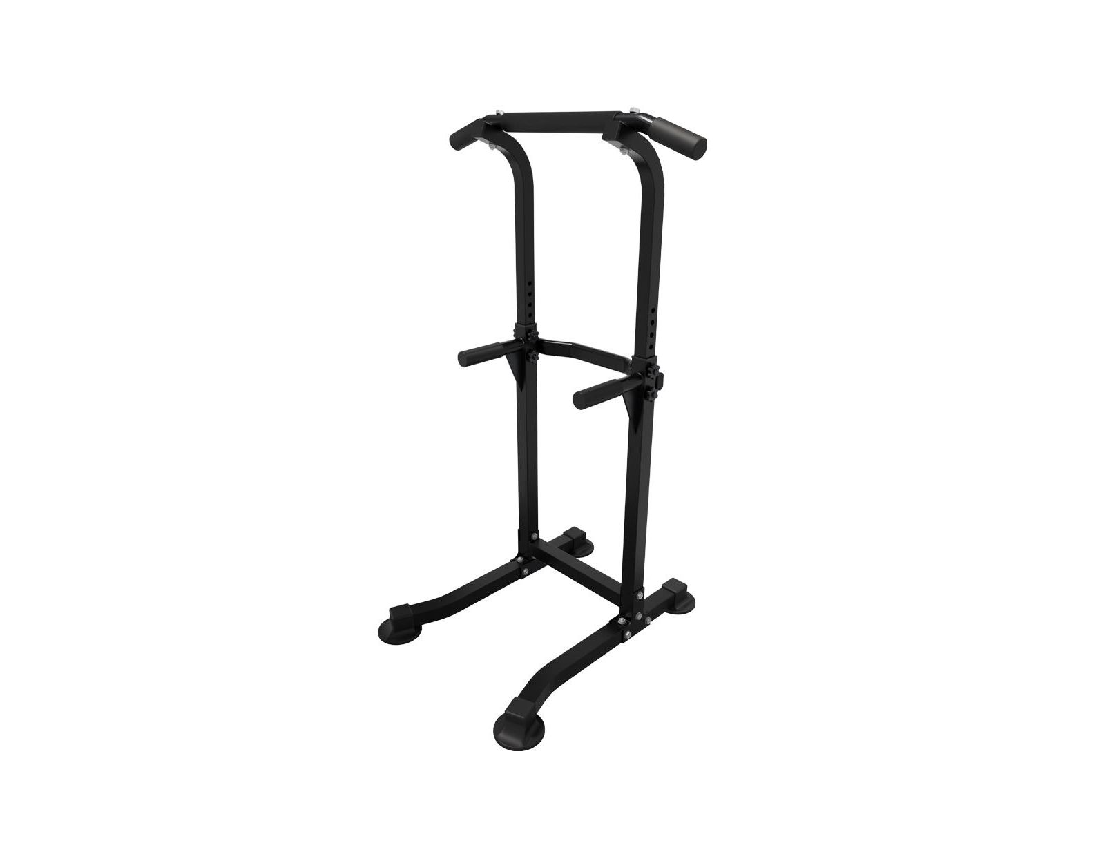 Zenova Pull Up Bar Dip Bar Power Tower Workout Dip Station Height Adjustable Free Standing Chin Up Bar