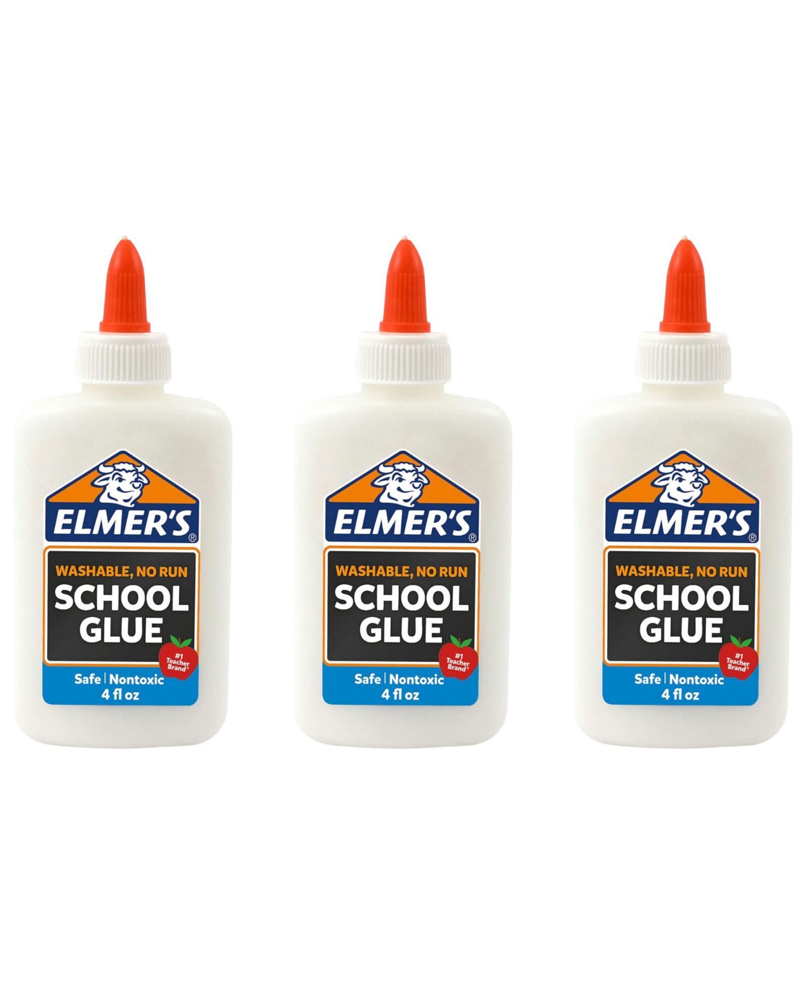 Жидкий клей Elmer's 4 Ounces, упаковка 3 шт.
