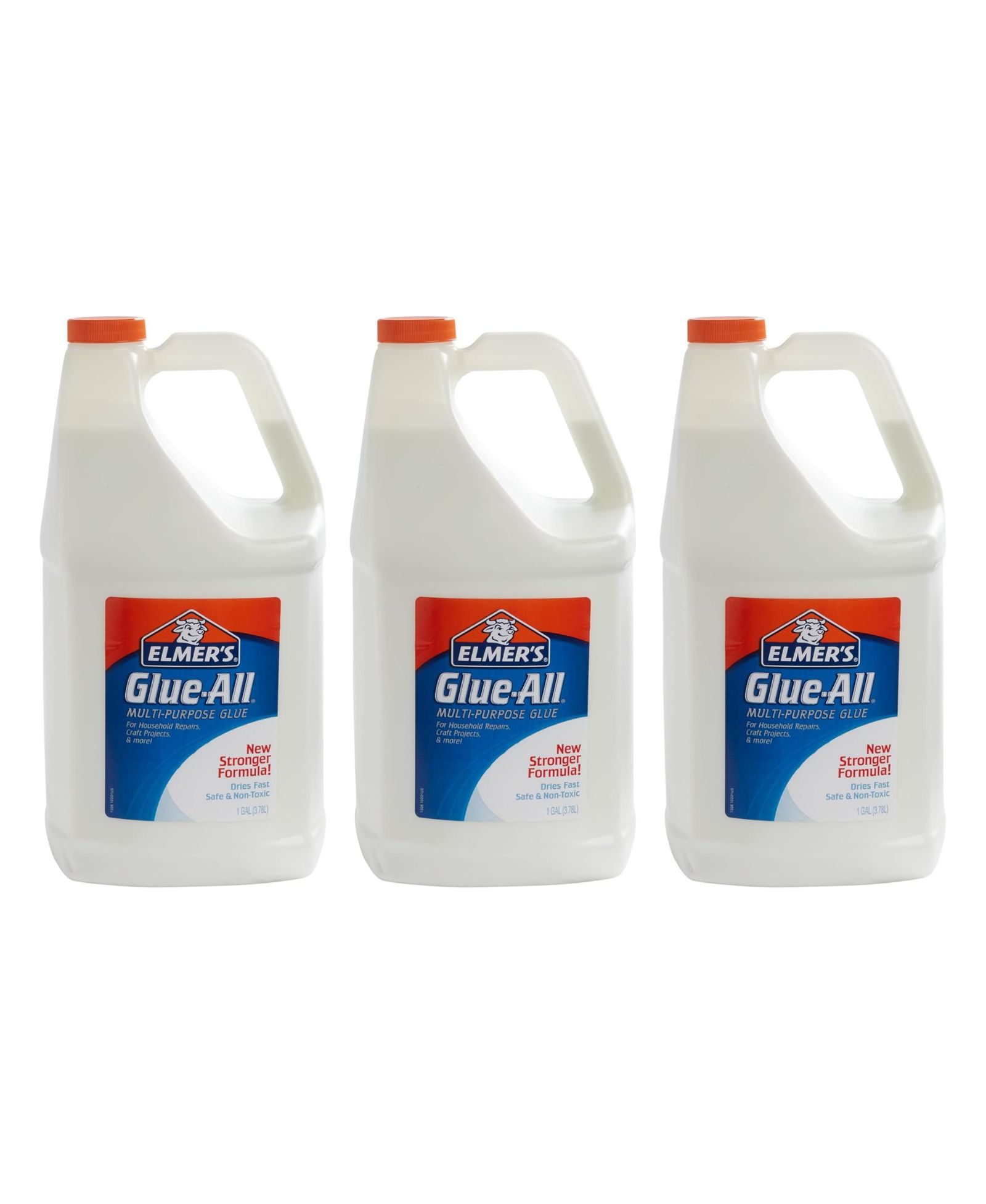 Клей Elmer's Glue-All Multi-Purpose Liquid Extra Strong для слайма 1 Gallon (3 шт.)